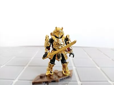 Mega Bloks Halo  Spartan Yoroi Customized Electroplated Gold Rare • $19.99