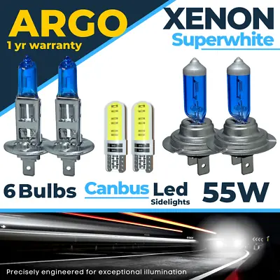 $18.80 • Buy Fits Ford Mondeo MK4 55w Headlight Hid Xenon White High Low Led Side Light Bulbs