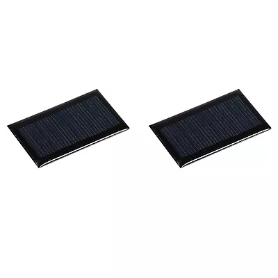 Mini Solar Panel Cell 5V 45mA 0.225W 53mm X 30mm For DIY Project Pack Of 2 • $7.75