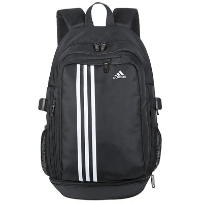 $40 • Buy Adidas Three Stripes Travel Sport School Backpack - White Stripes