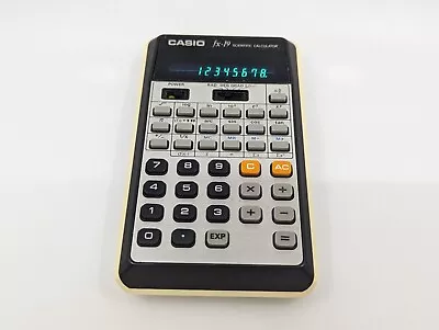 Vintage Casio FX-19 Scientific Calculator **Excellent** • $34.99