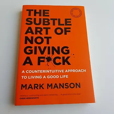 $27.97 • Buy The Subtle Art Of Not Giving A F Ck: A Counterintuitive Approach To Living 