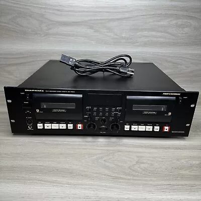 Marantz PMD511 PROFESSIONAL Dual Cassette Deck Player Recorder **READ** • $79.98