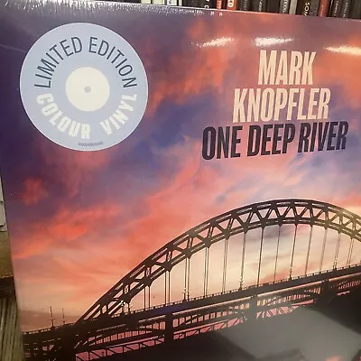 MARK KNOPFLER - One Deep River (2024) NEW DOUBLE BLUE VINYL LP. SEALED 2 LP SET • $45.98