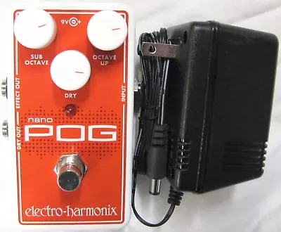 Used Electro-Harmonix EHX Nano Pog Polyphonic Octave Generator Effects Pedal • $154.99