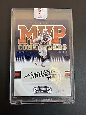 2016 Panini Contenders Von Miller Autograph Auto /25 Sealed SP • $97.77