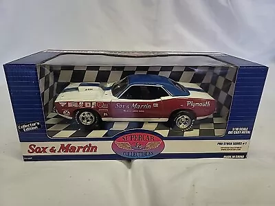 ERTL 1/18 Supercar Collectibles Limited Edition Sox & Martin 1970 Plymouth Cuda • $149