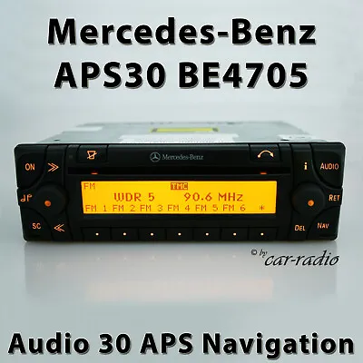 Genuine Mercedes Audio 30 APS BE4705 Becker Navigation System A2088201926 Radio • $296.76