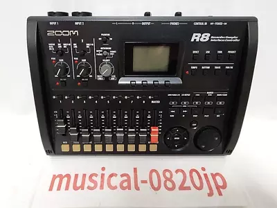 ZOOM R8 Multitrack 8 Track Digital Recorder Sampler • $158