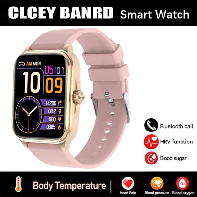 $44.98 • Buy 2023 Smart Watch Women Heart Rate For IPhone Android Bluetooth-Pink