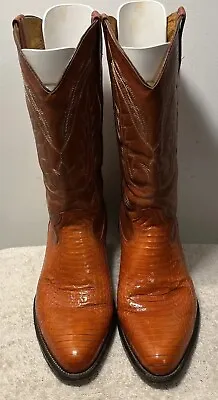 Corral Circle G Men's Genuine Ostrich Leg Western Boots  Cowboy Boot SZ US 12.5 • $200