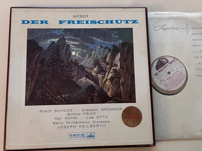 £30 • Buy ASD 319-21 Weber Der Freischutz / Keilberth Etc. W/G 3 LP Box