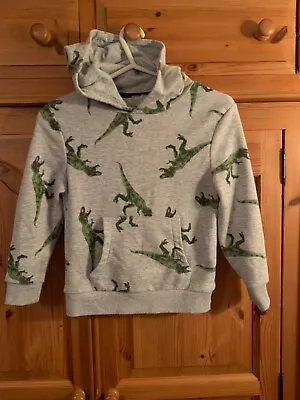 £1.90 • Buy * Jeff & CO Dinosaur Patterned Print Boys Hoodie Age 6 To 7 Years