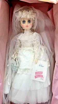 1980 Madame Alexander Doll Elise 1685 Bride Blonde Hair Blue Eyes Vintage In Box • $24.99