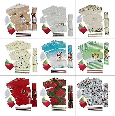 Christmas Cracker Kit 24 X Make Your Own Hats  Crackers Jokes • £14.99