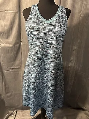 MPG Tank Dress Blue Size Medium Athleisure Padded Pocketsstretch • $10