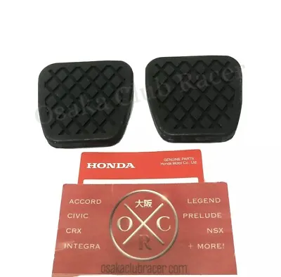 Genuine OEM Honda Prelude Clutch & Brake Pedal Pad 79-82 83-87 88-91 92-96 97-01 • $17.75