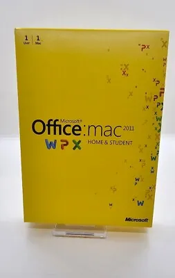 Microsoft Office Mac 2011 Home And Student Retail W/ Product Key • $29.04