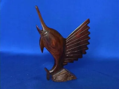 Marlin Souvenir Fish Trophy Ironwood From Mexico - Small • $11.75