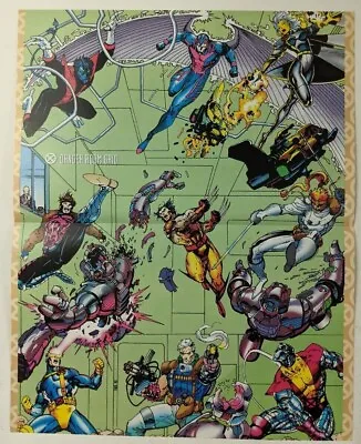 Danger Room Grid X-Men Trading Cards Comic Poster Art Pin-Up Original Jim Lee • $9.99