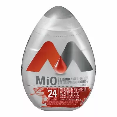 5 PACK MiO Strawberry Watermelon - Liquid Water Enhancer 48ml FRESH DELICIOUS • £18.19