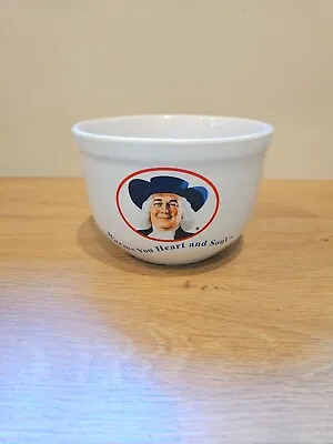 Quaker Oats Cereal Oatmeal Bowl  Warms Your Heart And Soul  Vintage 1999 White • $18.88