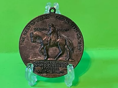 🔥rare  Methodist  Episcopal Church Medal First Centenary Bishop Francis Asbury • $75