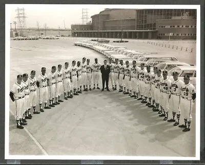 1960 Milwaukee Braves 8x10 Team Photo Bob Buhl Warren Spahn Lou Burdette L. Maye • $7.99