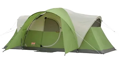 Coleman Montana 8Person Dome Tent 1 Room Green • $119.99