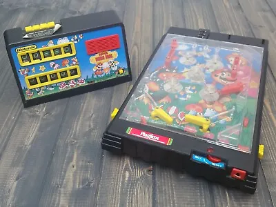 1988 Nintendo Super Mario Bros. Tabletop Pinball Game Playtime **READ INFO** • $29.99