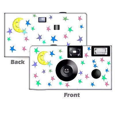 5 Pack Moon And Stars Disposable Cameras Wedding Cameras Party (F51005-C) • $83.45