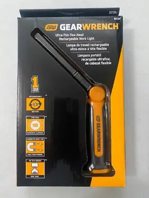 Gearwrench 83134 Ultra-Thin Flex Work Light 8  Portable Rechargeable Magnetic Ba • $40