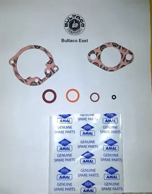 Genuine Amal Concentric Gasket Kit Bultaco Alpina Pursang Matador Campera Sherpa • $17.11