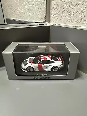 1/43 Minichamps WAP 0200270E Porsche 911 RSR White With Red Dealer Box Rare New • $45