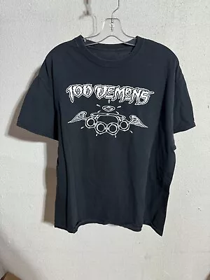 Vintage 2000s 100 Demons Connecticut Hardcore T Shirt XL CTHC NYHC Madball • $100