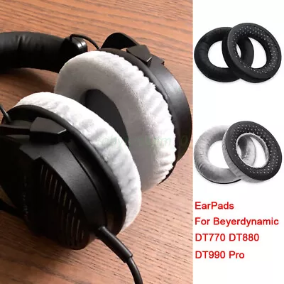 Ear Pads Earbuds Cover Earmuffs CushionFor Beyerdynamic DT770 DT880 DT990 Pro • $17.69