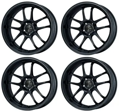 ENKEI GENUINE OEM 18x9.0 +35 5x114.3 MBK [4 Rims Wheels ] JDM ☆ PF01EVO ☆ • $1931.28