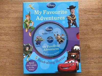 £7.49 • Buy Disney Pixar My Favourite Adventures 5 Read Along Stories Brand New And Sealed 