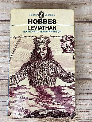 Hobbes Leviathan C.B. Macpherson Penguin Classics Vintage 1980 Paperback • $3.71