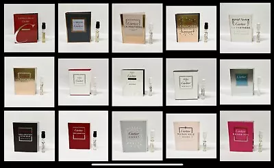 Cartier Perfume Collection - Choose Any Sample Sizes (0.05 Fl Oz/1.5 ML) • $6.99