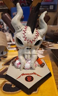 San Francisco Giants Metallica SF Desktop Statue SGA Play Ball! Baseball & Metal • $14.99