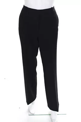 BCBG Max Azria Womens Mid Rise Wide Leg Trouser Pants Black 4 • $2.99