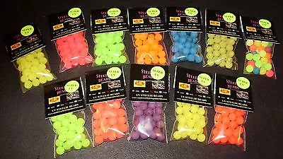 SPRING 2022 SPECIAL 12 PKGS UV 10mm Trout & Steelhead Beads $22.95 Is $1.91 Pkg! • $22.95