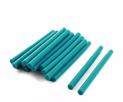 12 Turquoise Blue Mini Glue Sticks 4  Length 5/16 (.25) • $8.99