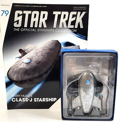 Star Trek HARRY MUDD'S CLASS-J  STARSHIP No. 79 Starships Collection Eaglemoss • $49