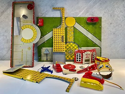 RARE! Circa 1951 T. Cohn #88 Airport Playset Never Assembled • $325