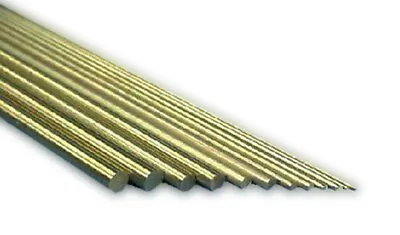 K&S Round Metric Brass Rods Various Sizes Available 0.5 - 4mm X 300mm Long • £5.49