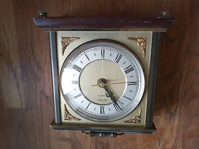 £10.99 • Buy Vintage Metamec  Mantle/Carriage Quartz Clock Fully Working 