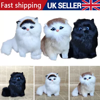 Toys For Boys & Girls Electronic Plush Cats Cute 3 - 9 Year Old Age Gift • £9.95