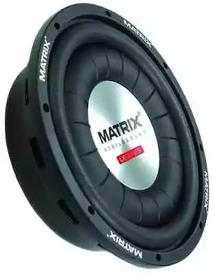 Matrix Lx12 12  1000 Watts Max Power Low Profile Shallow Mount Car Sub Woofer • $59.95